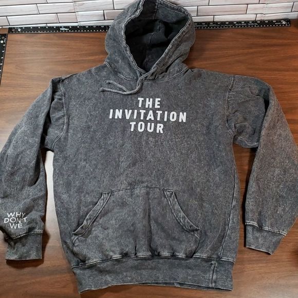 Why Don't We Invitation Tour‎ Hoodie Sweatshirt S - Picture 1 of 7